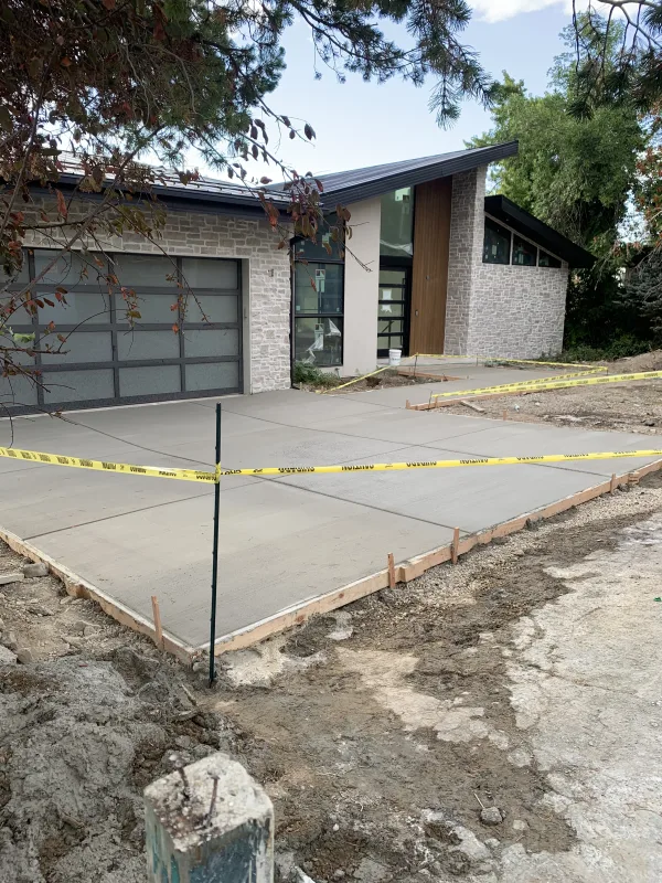 Driveway Concrete Installation