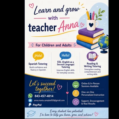 Learn & Grow  With Teacher Anna
