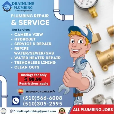 Drainline Plumbing And Trenchless Sewer Specialist