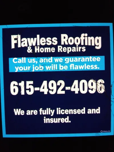 Flawless Roofing And Home Repairs 