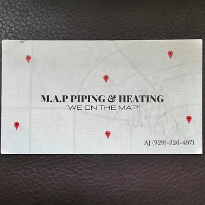 Map Piping And Heating