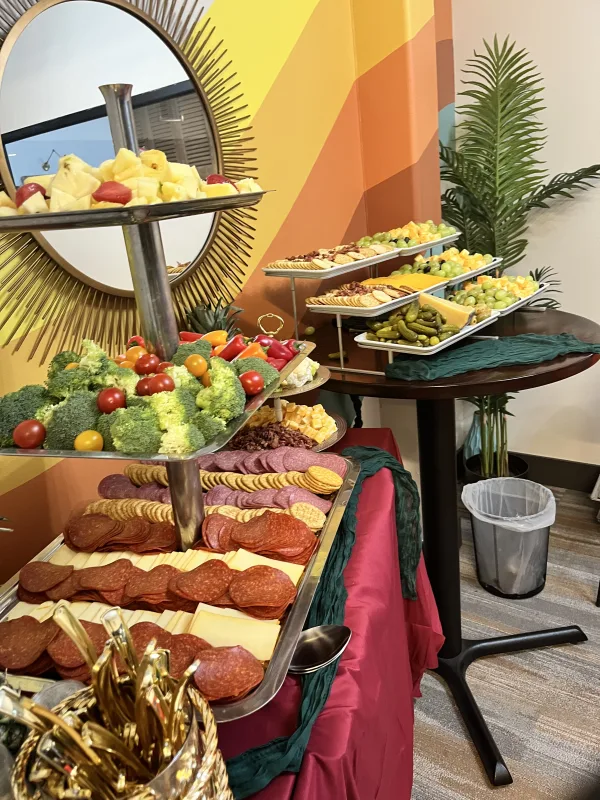 Charcuterie table