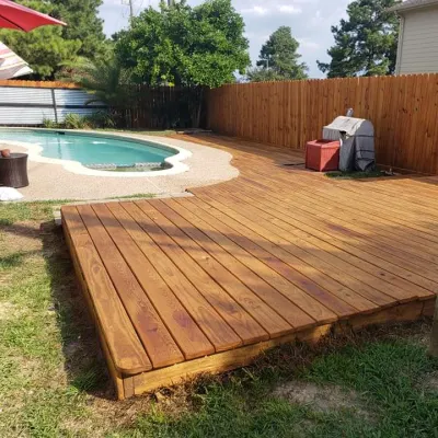 Ninja Fence Staining