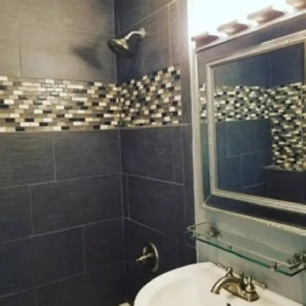 Bath tile installation
