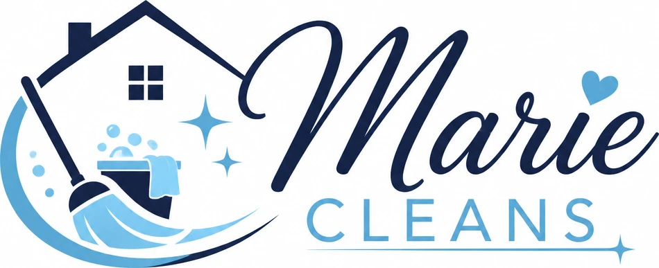 Marie cleans
