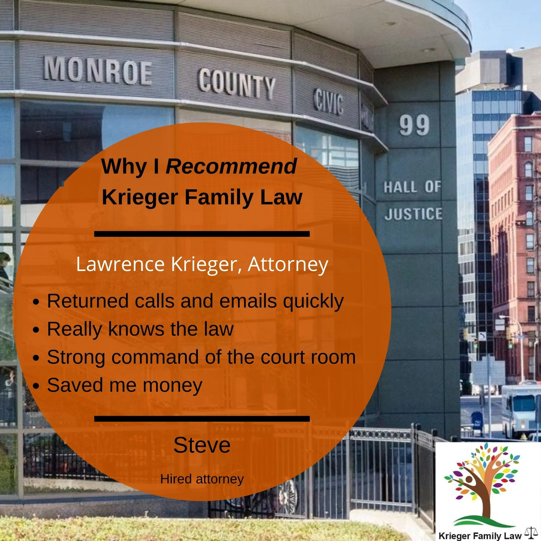 Krieger Family Law in Rochester NY // Thervo