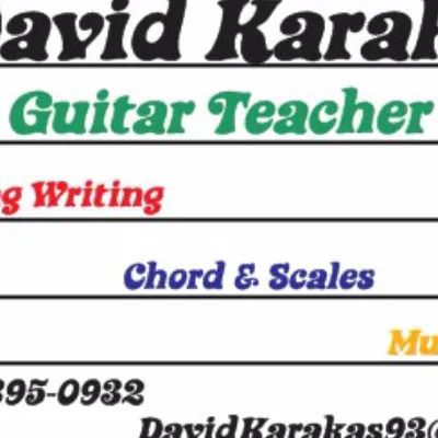 David Karakas Guitar Lessons