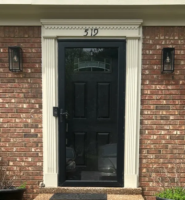 Exterior porch light install