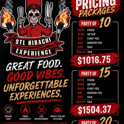 Stl Hibachi Experience 