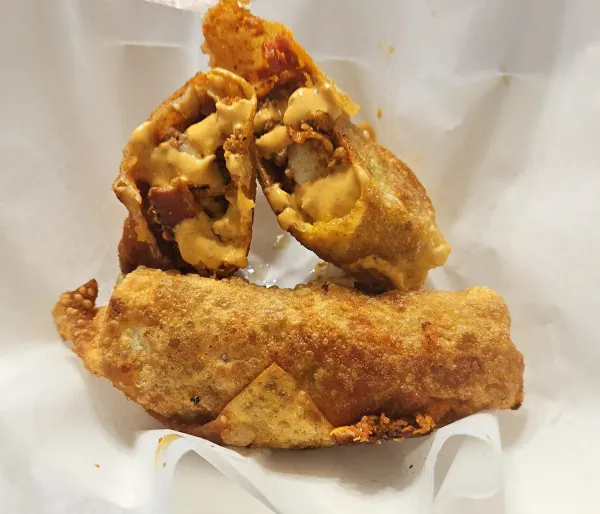 Mexican style egg rolls
