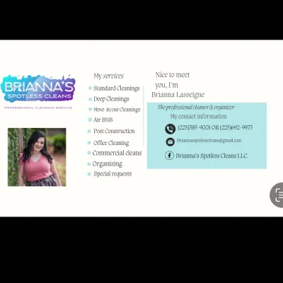 Brianna's Spotless Cleans LLC