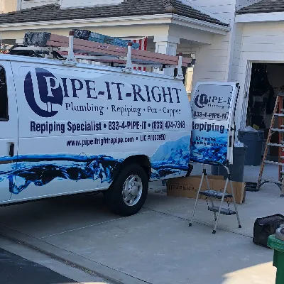 PIPE IT RIGHT PLUMBING INC