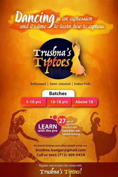 Trushna's Tiptoes - BollyX