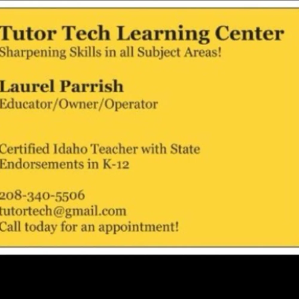 Tutor Tech Learning Center