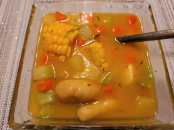 Jamaican chicken soup