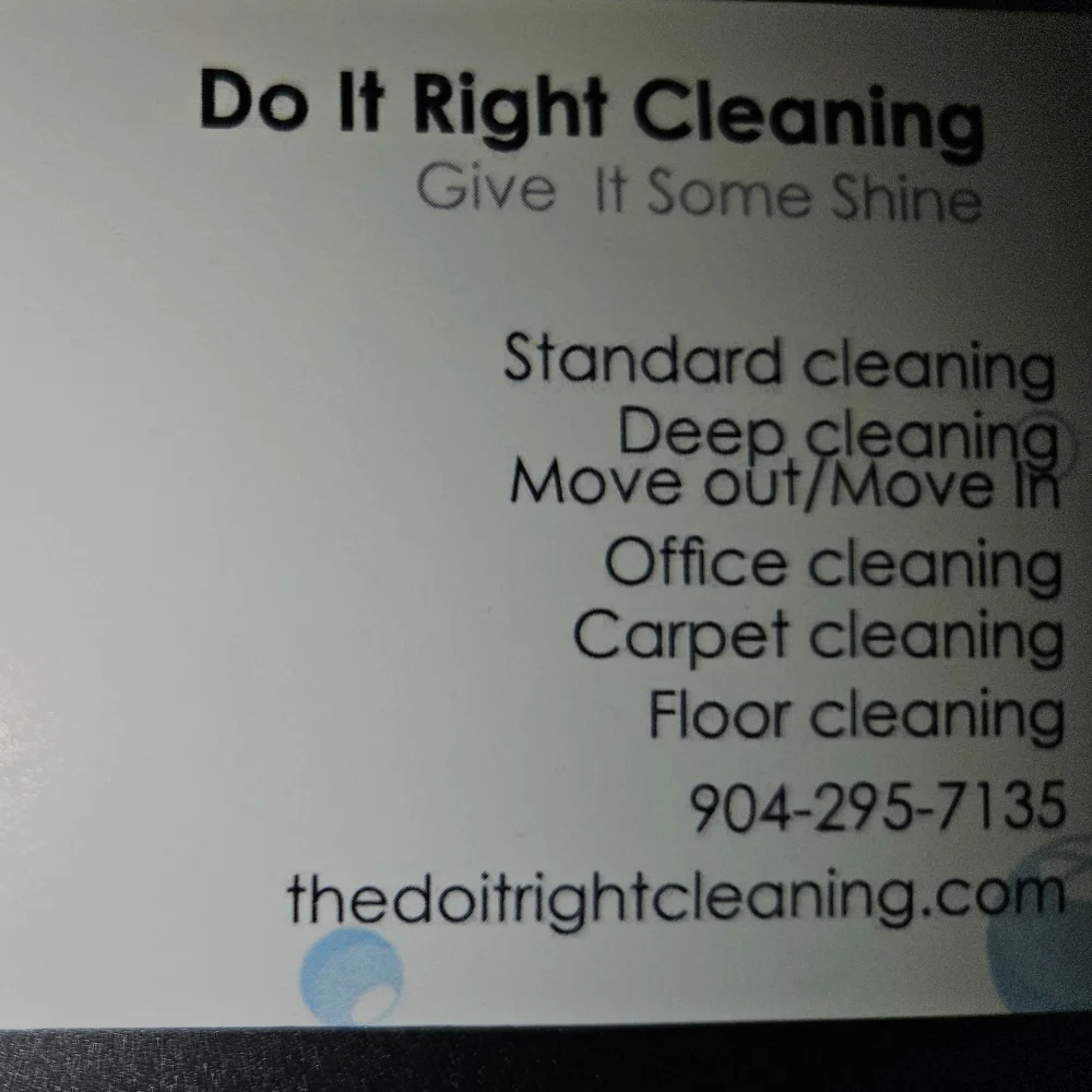 Do It Right Cleaning Inc.