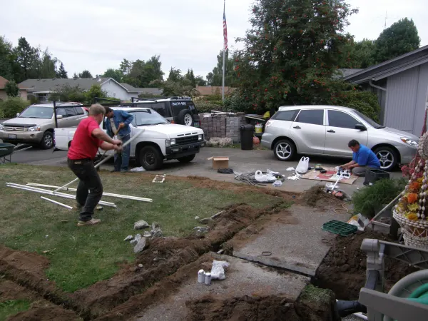 INSTALLING IRRIGATION