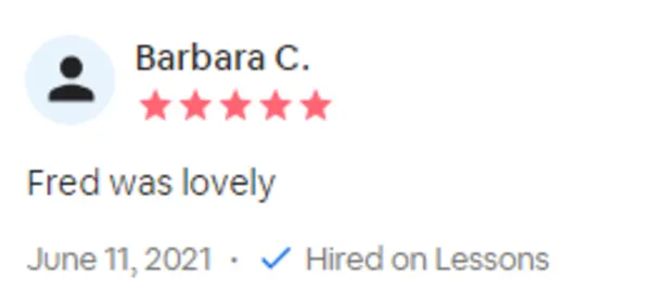 5 stars reviews 