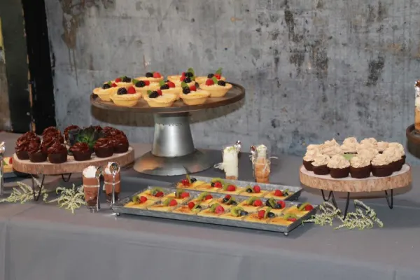 Wedding dessert table