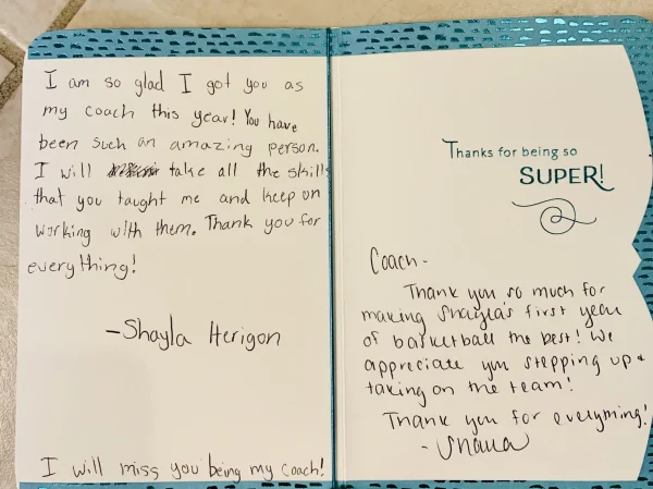 My students love their coach