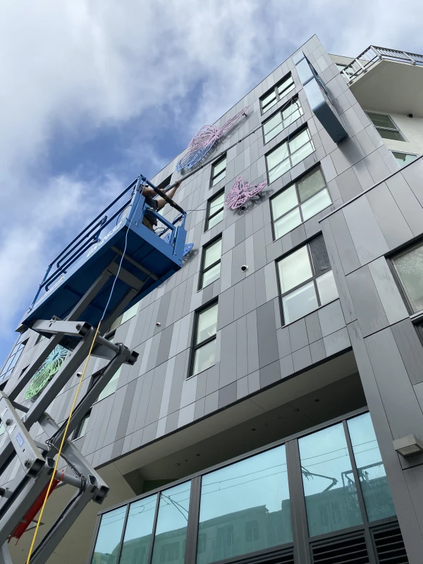 7-Story Window Cleaning