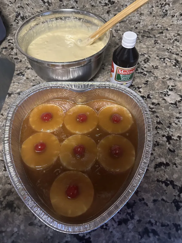 Pineapple upside cake