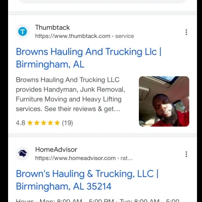 Browns Hauling & Trucking