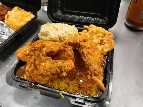Smothered chicken chops