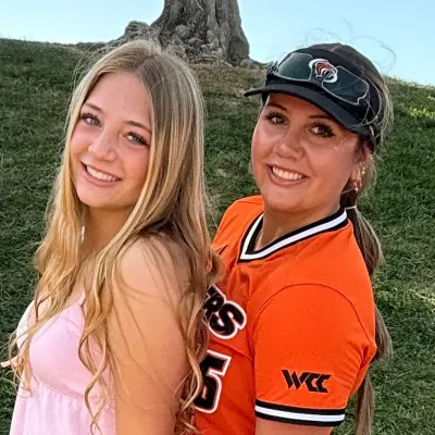 Chloe & Carley Softball Lessons