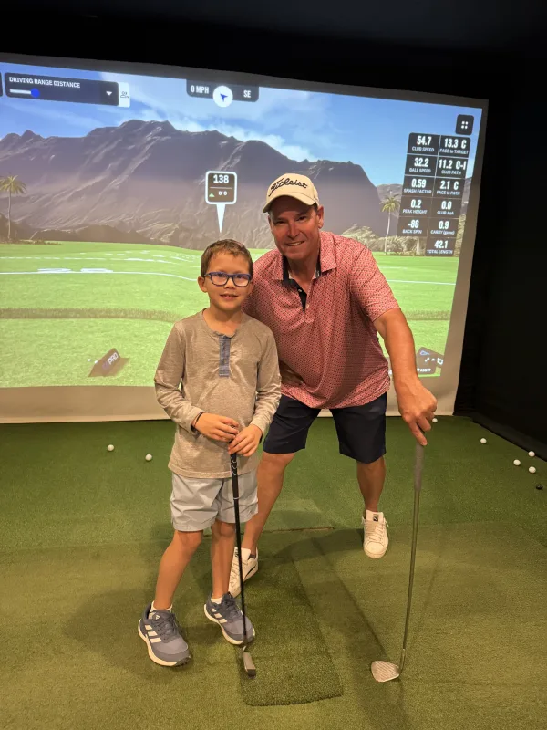 Preparing for drive chip and putt