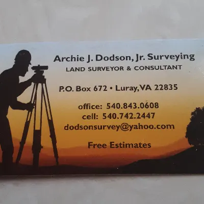 Archie J Dodson Jr Surveying