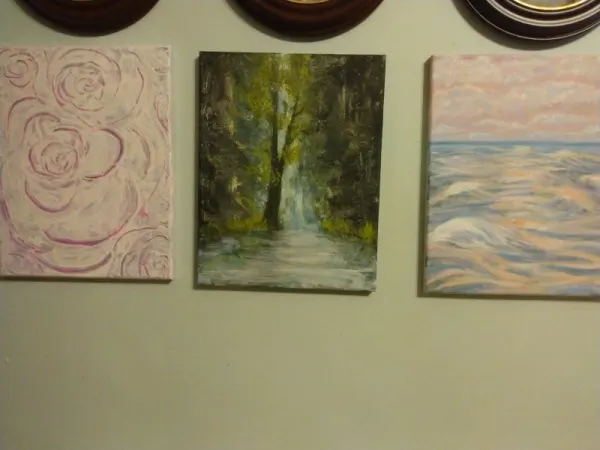 Acrylic paintings