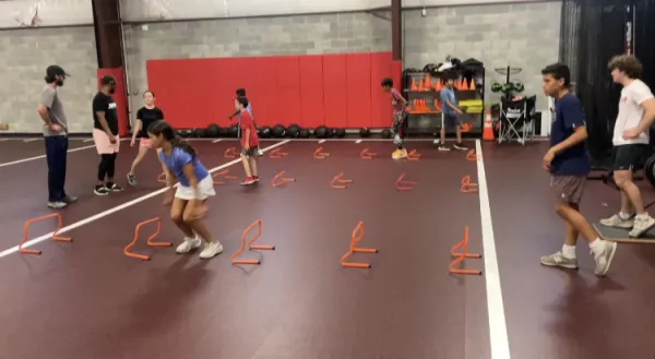 5:00 speed and agility session