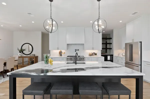 Panda Marble Kitchen Countertops