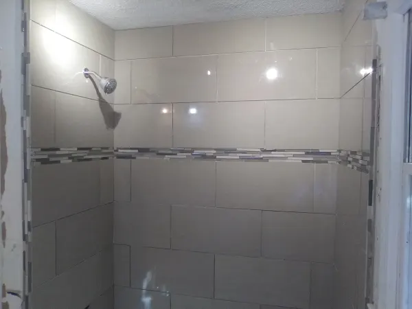 Custom tile installation