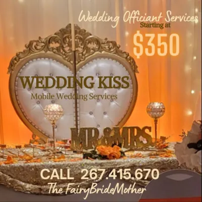 Wedding Kiss Mobile Wedding Services