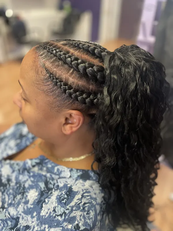 Jumbo Braids into Dr