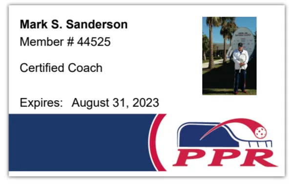 Certified Pickleball Coach