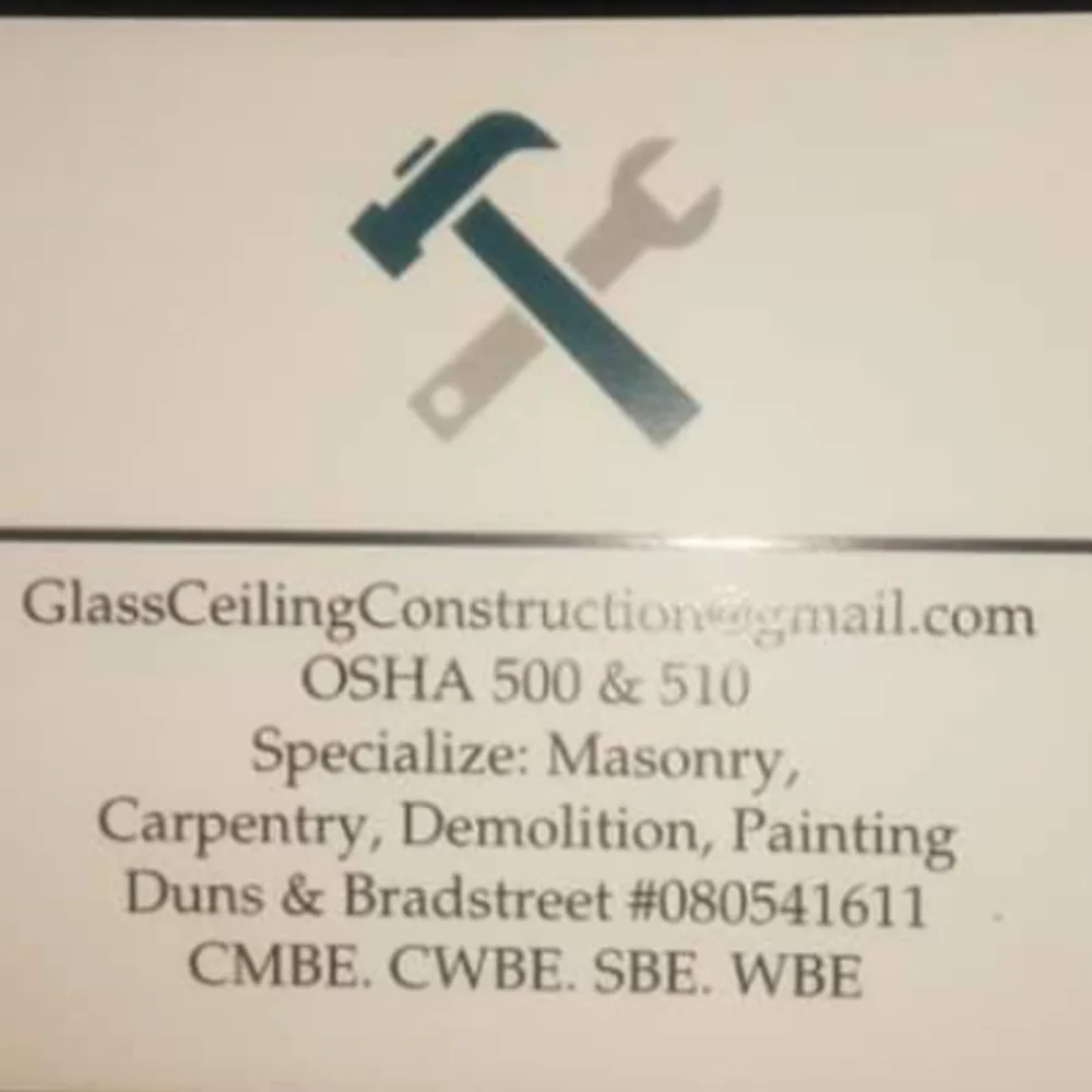 Glass Ceiling Construction