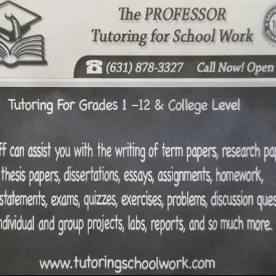 Tutoring & Term Paper Helpline