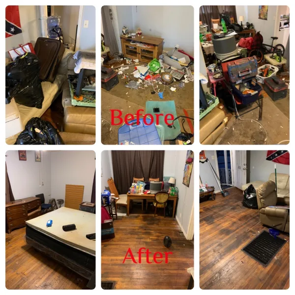 Hoarder house clean