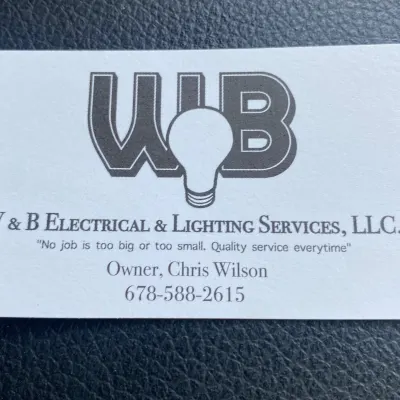 W&B Electrical&lighting Services 