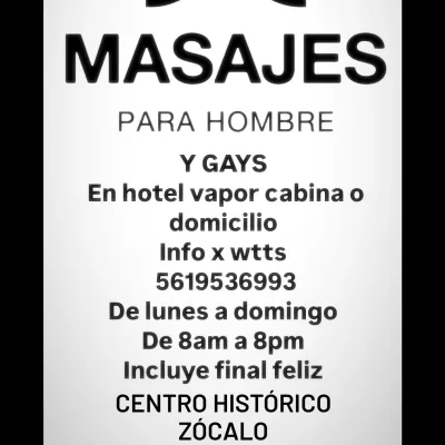 Masaje Relajante Parcial Para Hombres 