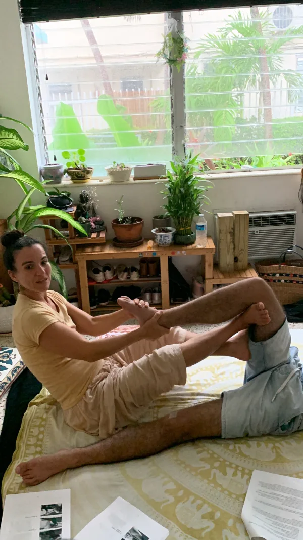 Thai massage