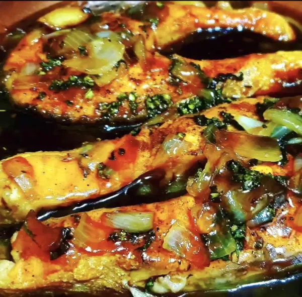 Hennessey Salmon Steaks
