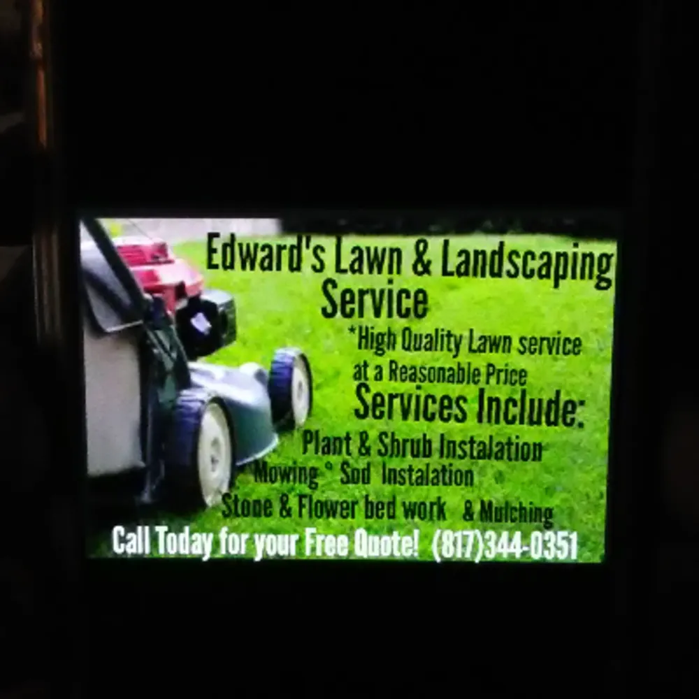 Edwards Lawn And Landscaping Service