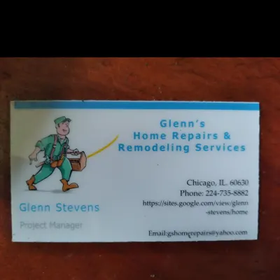 GLENN STEVENS; HOME REPAIRS & REMODELING SERVICES