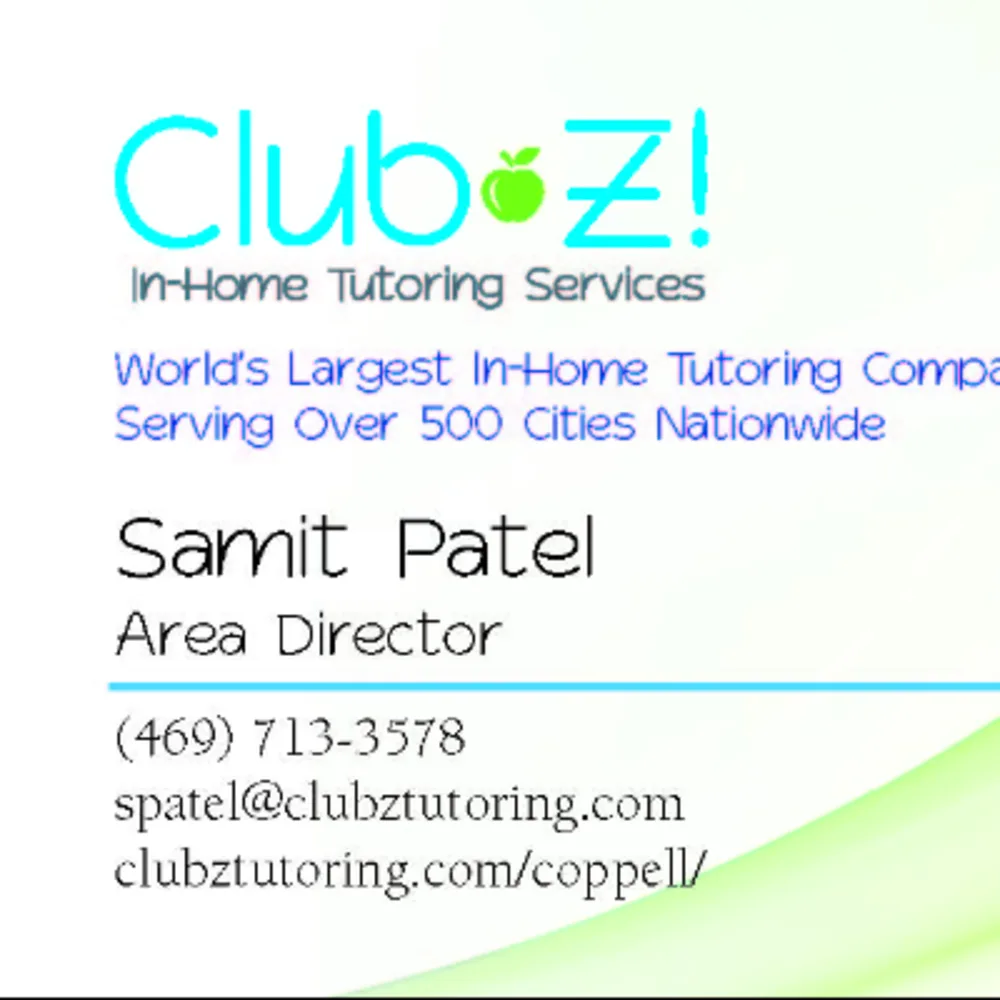 Clubz In Home & Online Tutoring Services Of DFW