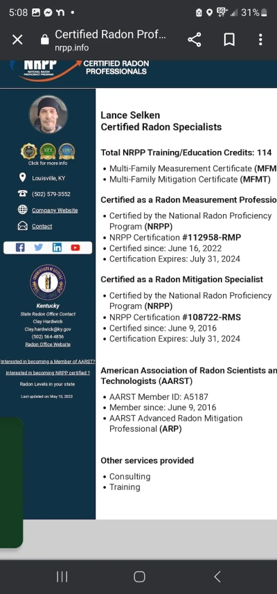 BreathSafe Radon And Moisture Control