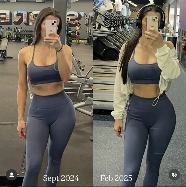 Nicole 5 month transformation 